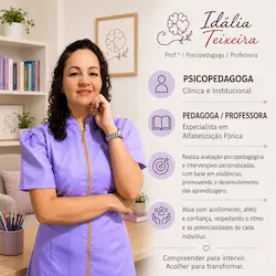 Idália Teixeira, psicopedagoga em Parnamirim